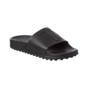 Tods Gomma Rubber Slide, Black